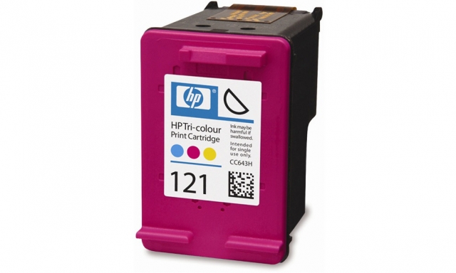 Заправка картриджа HP №121; CC643HE; Color