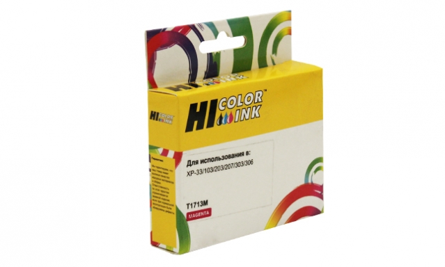  Hi-Color  Epson T1713; C13T17134A10; Magenta
