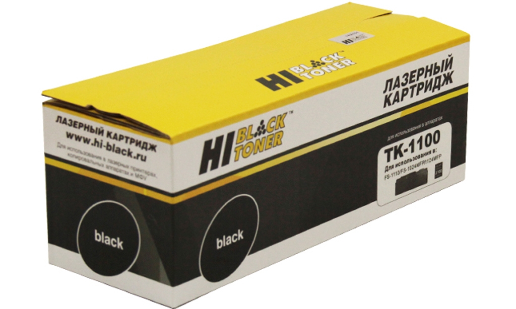 Картридж Hi-Black аналог Kyocera TK-1100; 1T02M10NX0