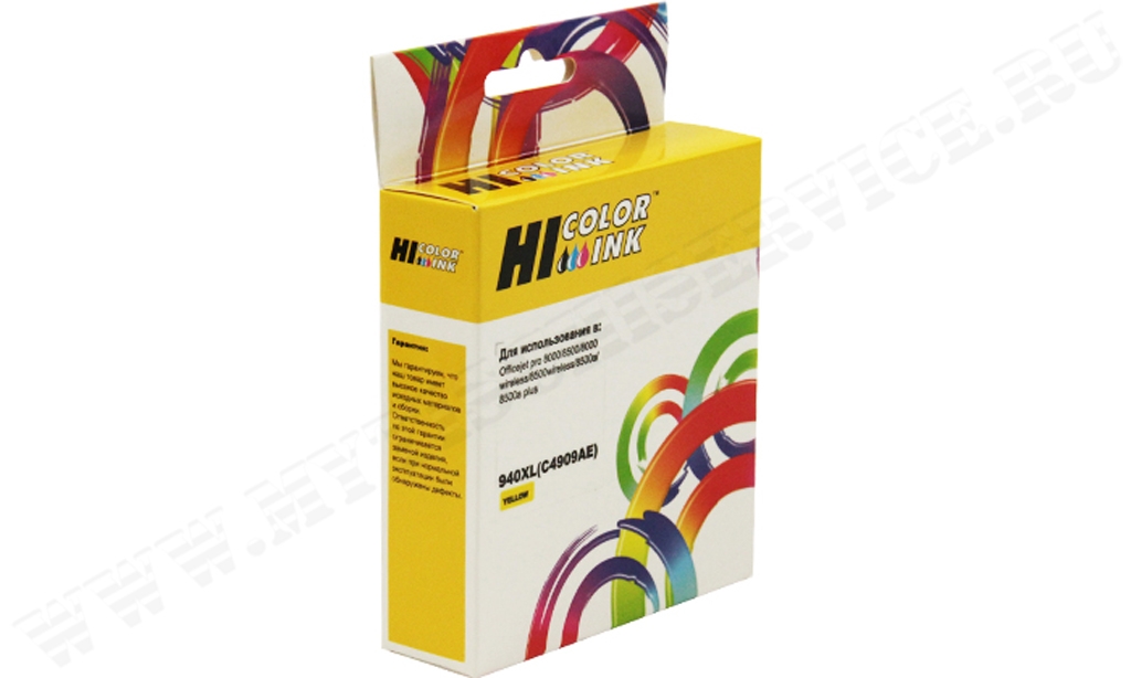  Hi-Black C4909AE  HP 940XL; Yellow