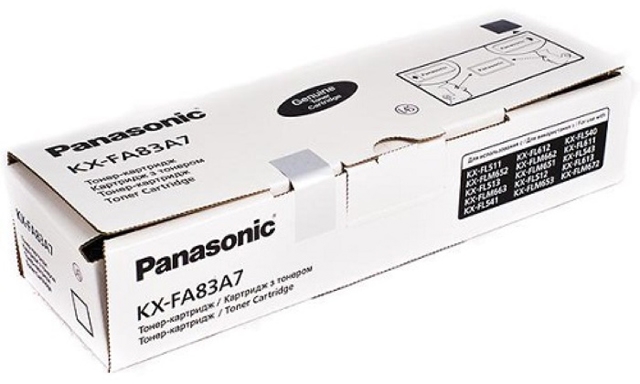 Оригинальный тонер картридж Panasonic KX-FA83A