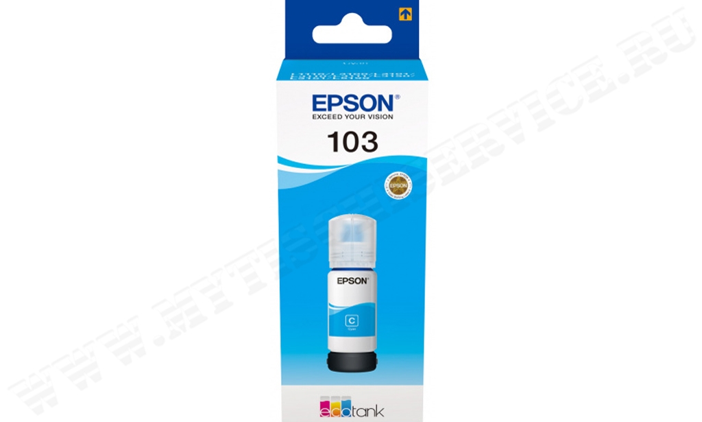 Чернила Epson EcoTank 103; C13T00S24A; Cyan