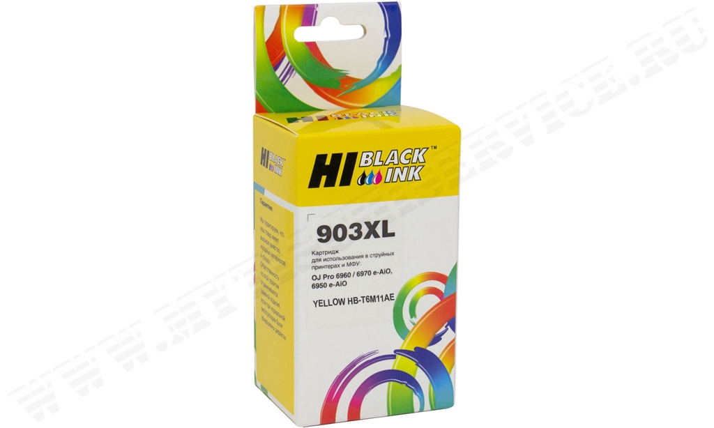  Hi-Black T6M11AE  HP 903XL; Yellow