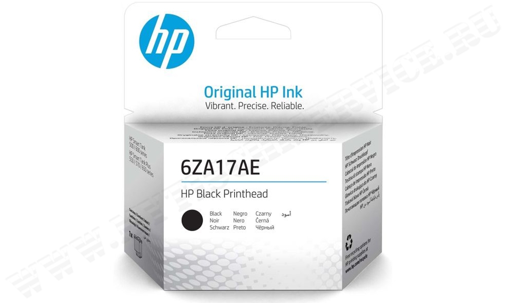 Печатающая головка HP 6ZA17AE; Черная