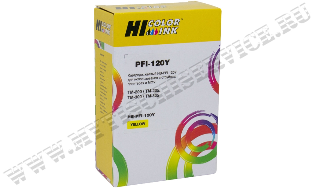  Hi-Black  Canon PFI-120Y; 2888C001; Yellow