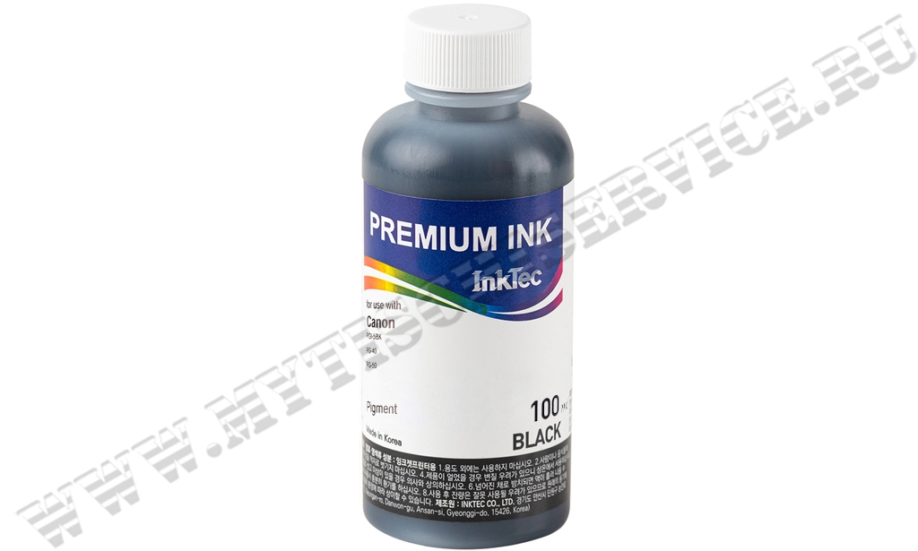  InkTec C905  Canon; 100; Black Pigment