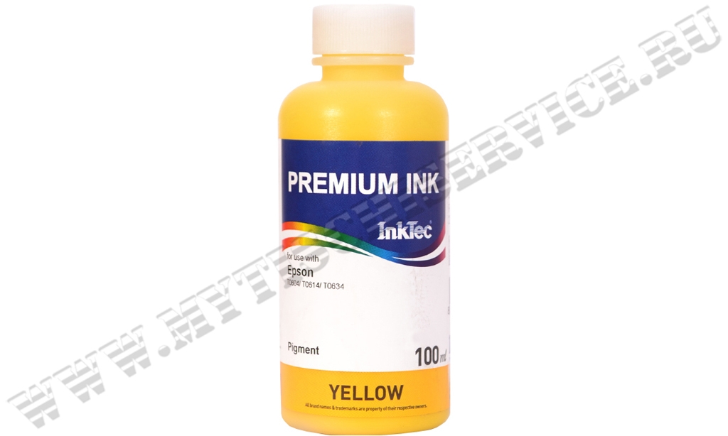  InkTec E0007  Epson; 100; Yellow Pigment
