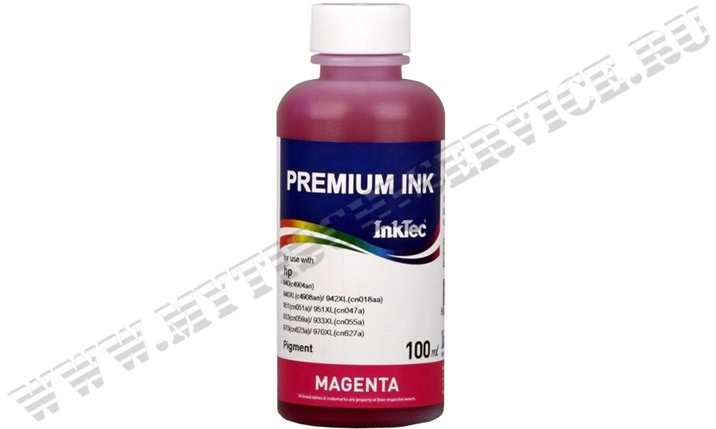 Чернила InkTec H8940 для HP; 100мл; Magenta Pigment