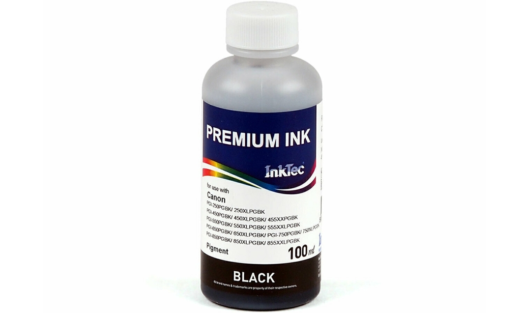 Чернила InkTec C5050 для Canon; 100мл; Black; Pigment