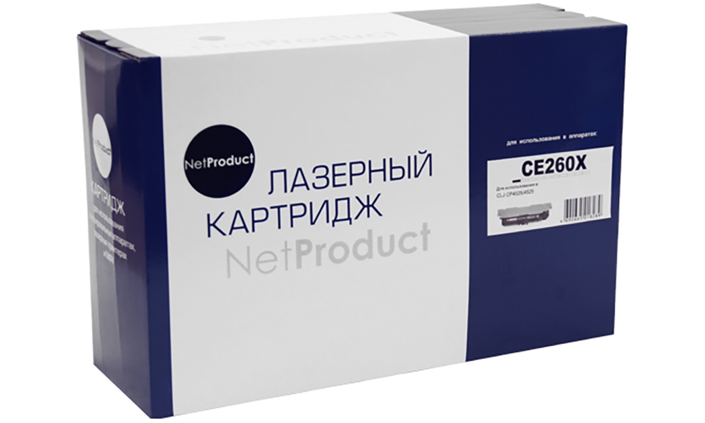  NetProduct  HP CE260X; 647X; Black