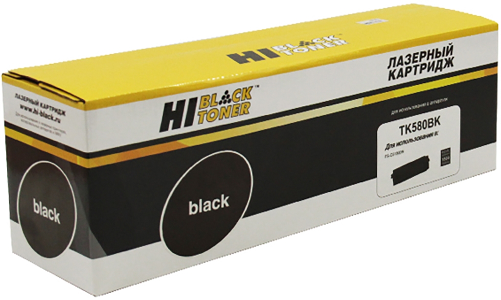 - Hi-Black (HB-TK-580Bk)  KyoceraFS-C5150DN/ECOSYS P6021, Bk, 3,5K